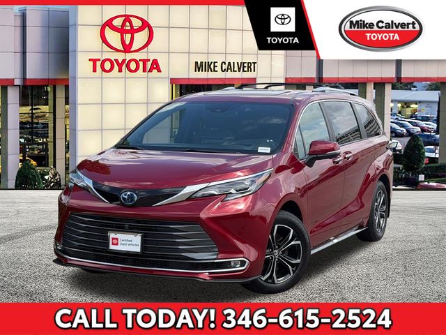 Pearl 2025 Toyota Sienna Minivan All-Wheel Drive Continuously Variable Transmission