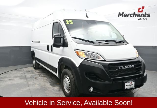 Bright White Clearcoat 2025 RAM ProMaster Van 9-Speed Automatic