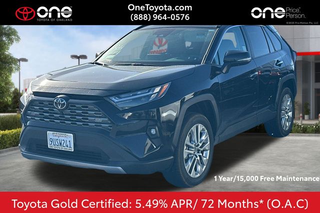 Midnight Black 2025 Toyota RAV4 SUV / Crossover All-Wheel Drive 8-Speed Automatic
