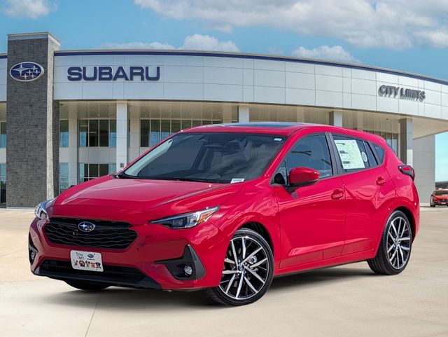 Pure Red 2026 Subaru Impreza Wagon All-Wheel Drive Continuously Variable Transmission