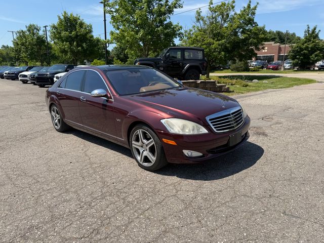Pewter Metallic 2007 Mercedes-Benz S-Class Sedan Rear-Wheel Drive 5-Speed Automatic Overdrive