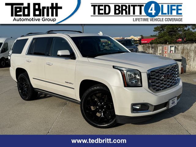 White Frost 2018 GMC Yukon SUV / Crossover Four-Wheel Drive