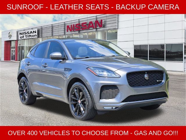 Silicon Silver Premium Metallic 2019 Jaguar E-PACE P300 R-Dynamic SE AWD SUV / Crossover All-Wheel Drive 9-Speed Automatic