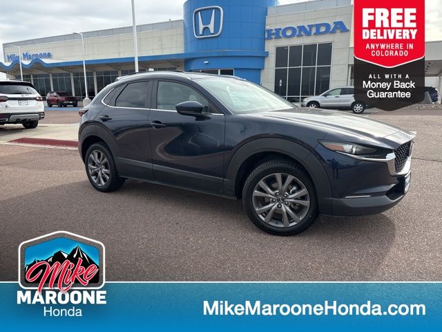 Deep Crystal Blue Mica 2024 Mazda CX-30 2.5 S Preferred AWD SUV / Crossover All-Wheel Drive 6-Speed Automatic