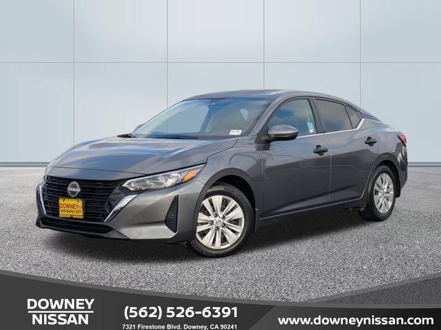 Gray (Gun Metallic) 2024 Nissan Sentra Sedan Front-Wheel Drive Continuously Variable Transmission