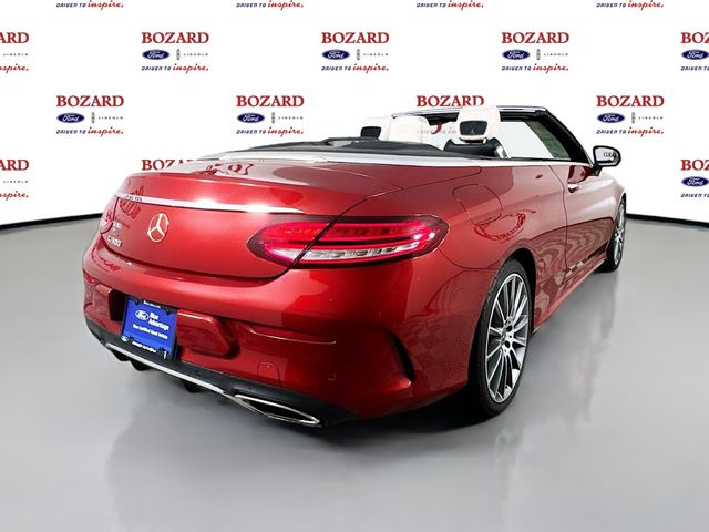2019 Red Mercedes-Benz C-Class C 300 RWD Convertible