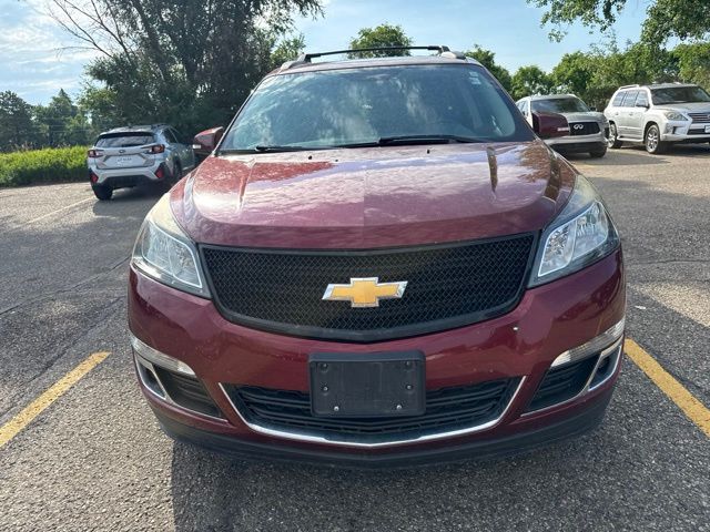 2016 Siren Red Tintcoat Chevrolet Traverse LT AWD SUV