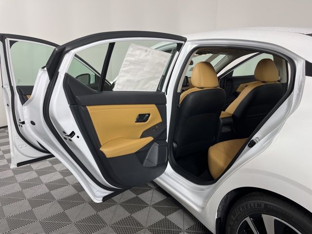 2025 Aspen White Tricoat Nissan Sentra SV FWD Sedan