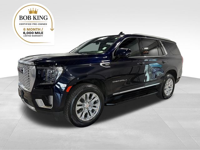 Midnight Blue Metallic 2024 GMC Yukon SUV / Crossover Four-Wheel Drive