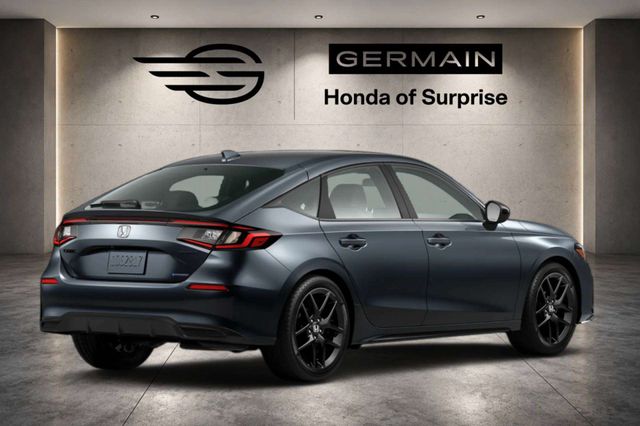 New 2026 Meteorite Gray Metallic Honda Sport Hybrid image 3