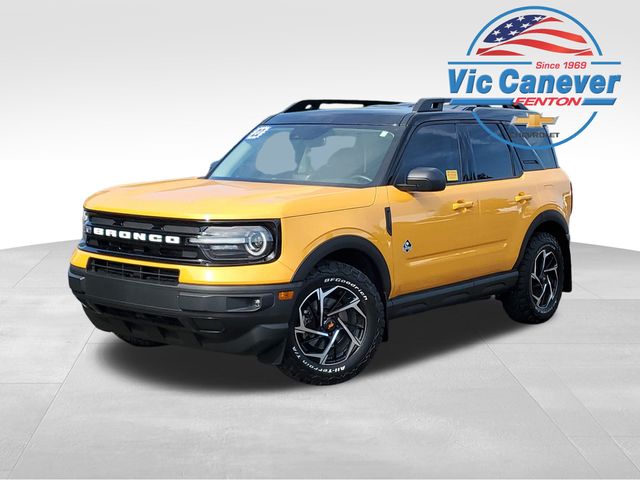 Orange Metallic 2022 Ford Bronco Sport SUV / Crossover All-Wheel Drive 8-Speed Automatic