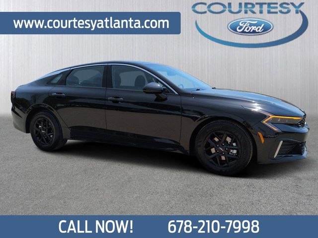 Aurora Black Pearl 2025 Kia K5 LXS FWD Sedan Front-Wheel Drive 8-Speed Automatic