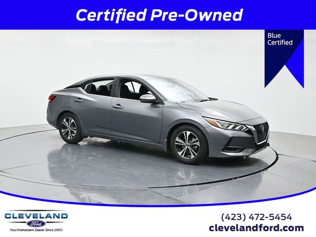 Gray (Gun Metallic) 2020 Nissan Sentra SV FWD Sedan Front-Wheel Drive Continuously Variable Transmission