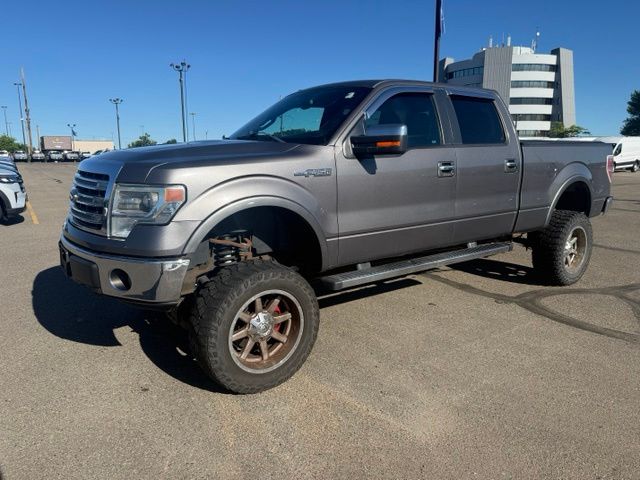 2013 Sterling Gray Metallic Ford F-150 Lariat 4X4 Truck
