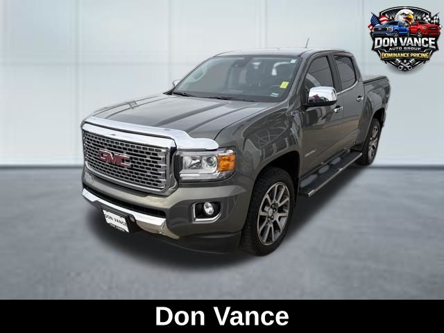 Mineral Metallic 2017 GMC Canyon Denali Crew Cab 4WD Pickup Truck Four-Wheel Drive 8-Speed Automatic