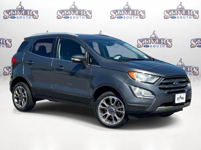 Silver (Smoke Metallic) 2021 Ford EcoSport SUV / Crossover All-Wheel Drive 6-Speed Automatic