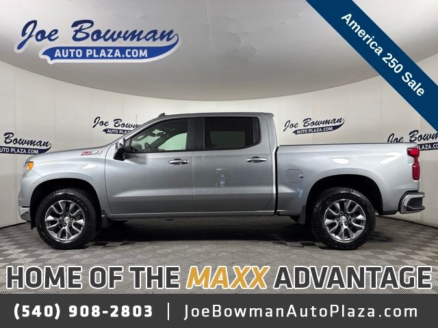 Sterling Gray Metallic 2026 Chevrolet Silverado 1500 Pickup Truck Four-Wheel Drive Automatic