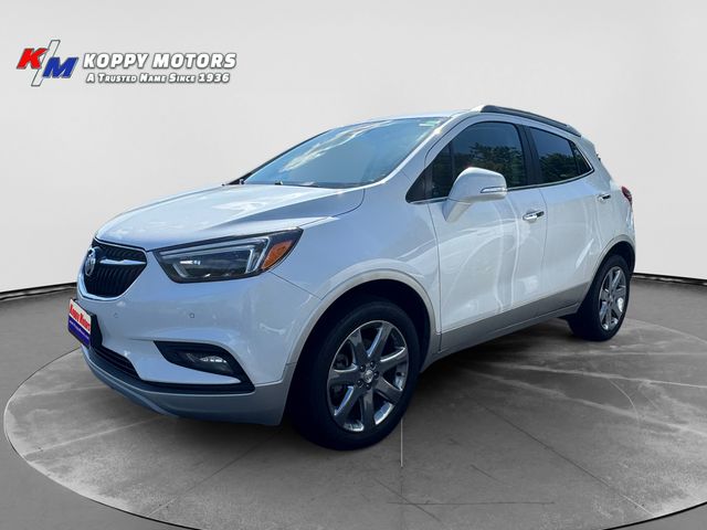 2017 Buick Encore Premium - White Frost exterior view 1