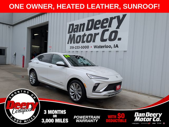 White Frost Tricoat 2024 Buick Envista Avenir FWD SUV / Crossover Front-Wheel Drive 6-Speed Automatic