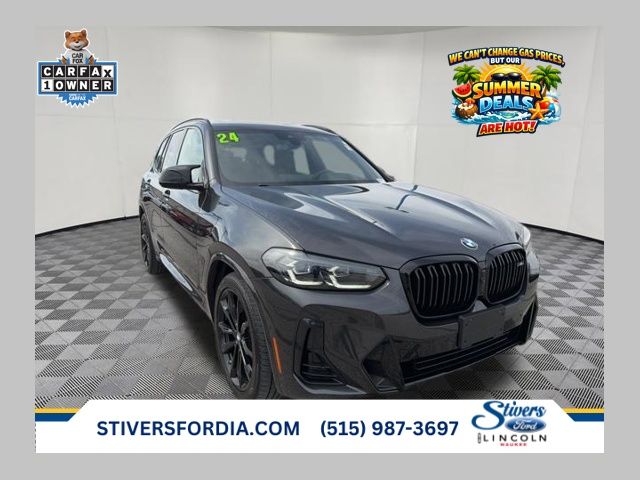 Gray (Dark Graphite Metallic) 2024 BMW X3 M40i AWD SUV / Crossover All-Wheel Drive 8-Speed Automatic