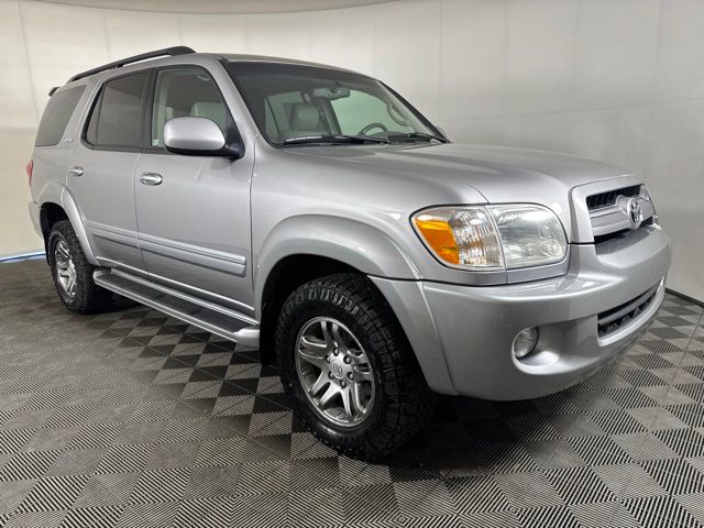 Silver Sky Metallic 2006 Toyota Sequoia SUV / Crossover Four-Wheel Drive 5-Speed Automatic Overdrive