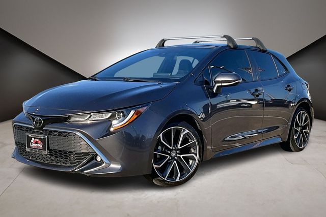 Gray 2021 Toyota Corolla Hatchback XSE FWD Hatchback Front-Wheel Drive 6-Speed Manual