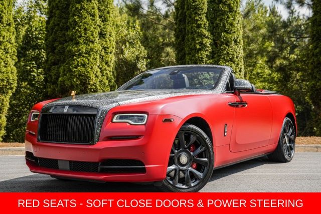 Red 2016 Rolls-Royce Dawn Convertible Rear-Wheel Drive 8-Speed Automatic