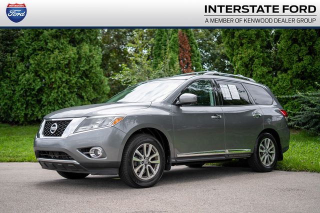 Gray (Gun Metallic) 2015 Nissan Pathfinder SUV / Crossover Four-Wheel Drive Continuously Variable Transmission