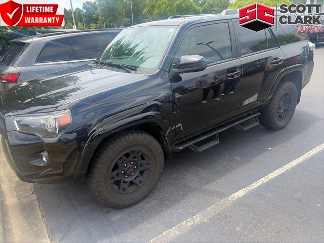 Midnight Black Metallic 2022 Toyota 4Runner SUV / Crossover 4X2 5-Speed Automatic