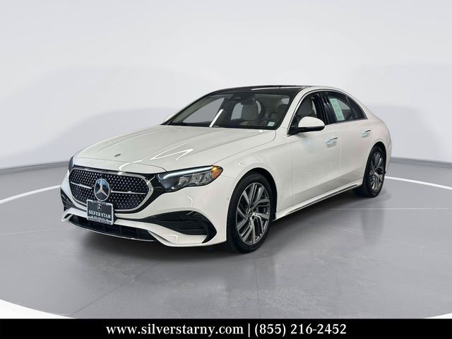 Polar White 2026 Mercedes-Benz E-Class Sedan All-Wheel Drive 9-Speed Automatic