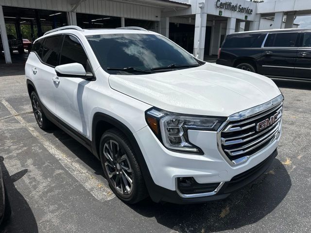 Summit White 2022 GMC Terrain SUV / Crossover All-Wheel Drive 9-Speed Automatic
