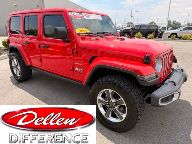 Firecracker Red Clearcoat 2022 Jeep Wrangler SUV / Crossover Four-Wheel Drive 8-Speed Automatic