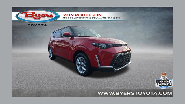 Inferno Red 2024 Kia Soul LX FWD SUV / Crossover Front-Wheel Drive Continuously Variable Transmission