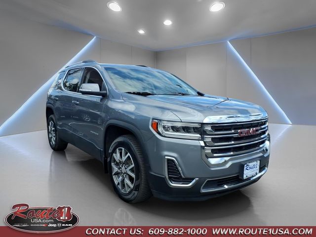 Gray (Satin Steel Metallic) 2020 GMC Acadia SUV / Crossover Four-Wheel Drive 9-Speed Automatic