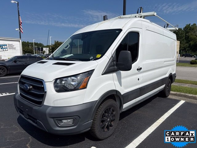 Oxford White 2020 Ford Transit Cargo Van Rear-Wheel Drive 