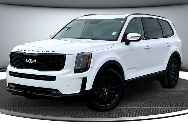 Glacial White Pearl 2022 Kia Telluride SX AWD SUV / Crossover All-Wheel Drive 8-Speed Automatic