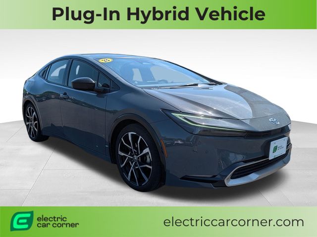 Gray 2023 Toyota Prius Prime Hatchback Front-Wheel Drive Continuously Variable Transmission