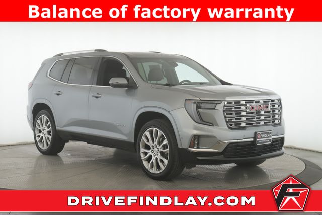 Gray 2024 GMC Acadia Denali AWD SUV / Crossover Four-Wheel Drive 8-Speed Automatic