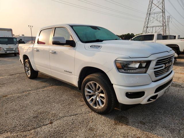 2024 Ram 1500 Laramie White at Bayshore Chrysler Jeep Dodge Ram