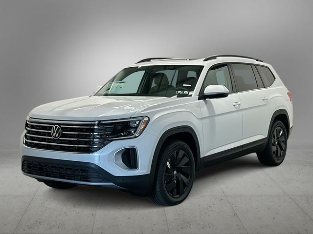 2026 Volkswagen Atlas 2.0T SE w/Technology White/off-white at Subaru and VW of Moon Township