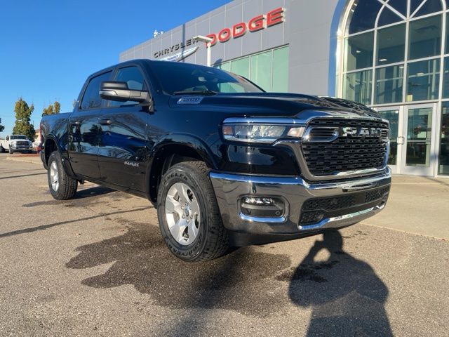2026 Ram 1500 Big Horn/Lone Star - Diamond Black Crystal Pearlcoat exterior view 3
