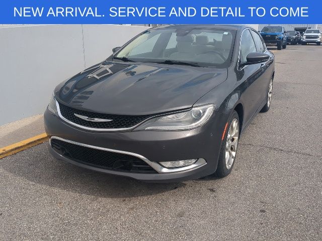 Crystal Metallic 2015 Chrysler 200 Sedan All-Wheel Drive 9-Speed Automatic
