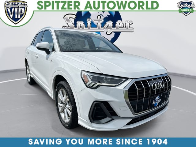 White 2025 Audi Q3 quattro Premium S Line 45 TFSI SUV / Crossover All-Wheel Drive 8-Speed Automatic