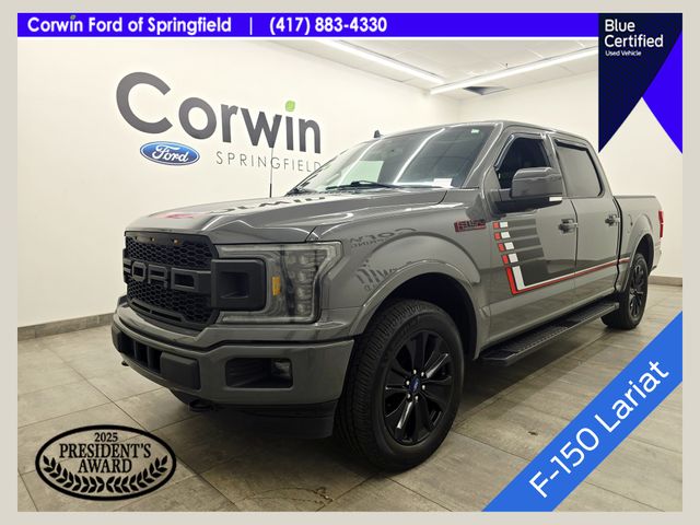 Gray (Lead Foot) 2020 Ford F-150 Pickup Truck Four-Wheel Drive Automatic