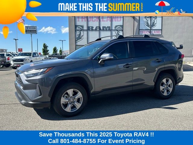 Magnetic Gray Metallic 2025 Toyota RAV4 SUV / Crossover All-Wheel Drive 8-Speed Automatic