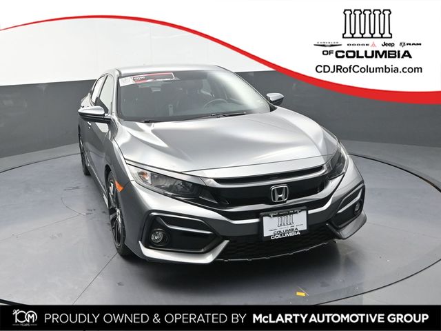 Polished Metal Metallic 2020 Honda Civic Hatchback Sport FWD Hatchback Front-Wheel Drive Continuously Variable Transmission