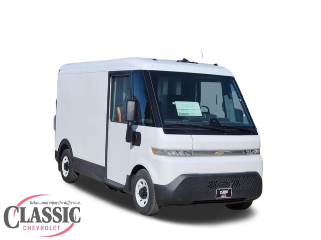 Oyster White 2025 Chevrolet BrightDrop 1-Speed Automatic