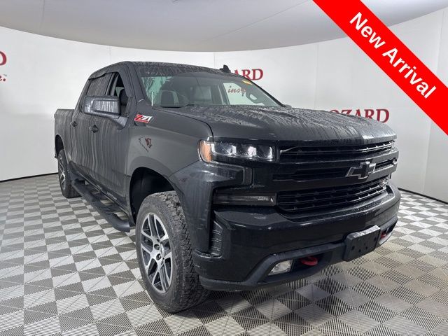 2019 Black Chevrolet Silverado 1500 LT Trail Boss 4X4 Truck