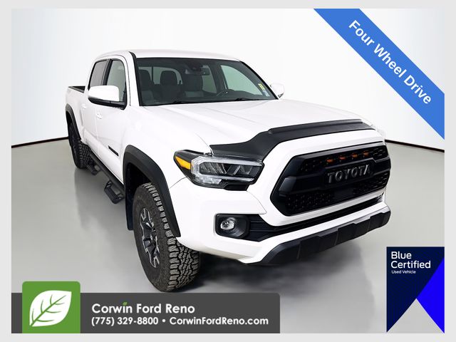 Ice Cap 2023 Toyota Tacoma TRD Off Road Double Cab LB 4WD Pickup Truck Four-Wheel Drive 6-Speed Automatic