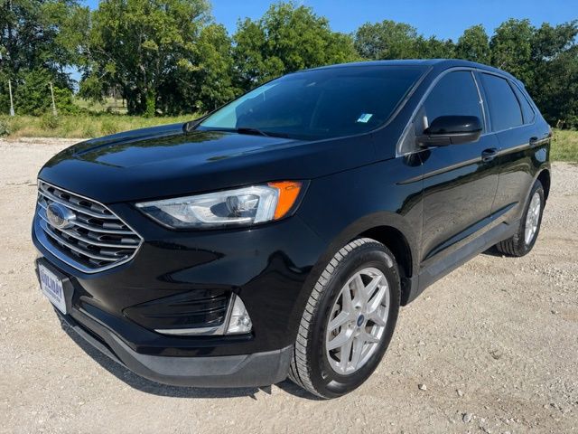 Black Metallic 2021 Ford Edge SUV / Crossover Front-Wheel Drive 8-Speed Automatic